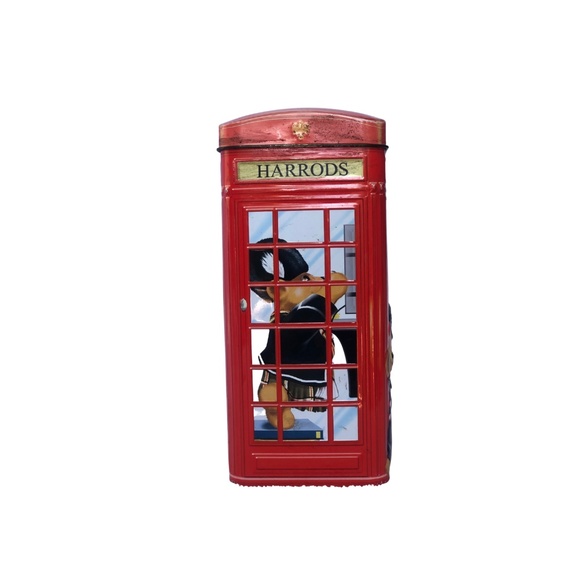 Harrods and Churchill's Telephone Kiosk Money Box Candy England Toy Kids - Picture 6 of 10